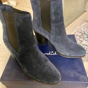 Splendid Newbury  blue suede Boots Size 7 1/2